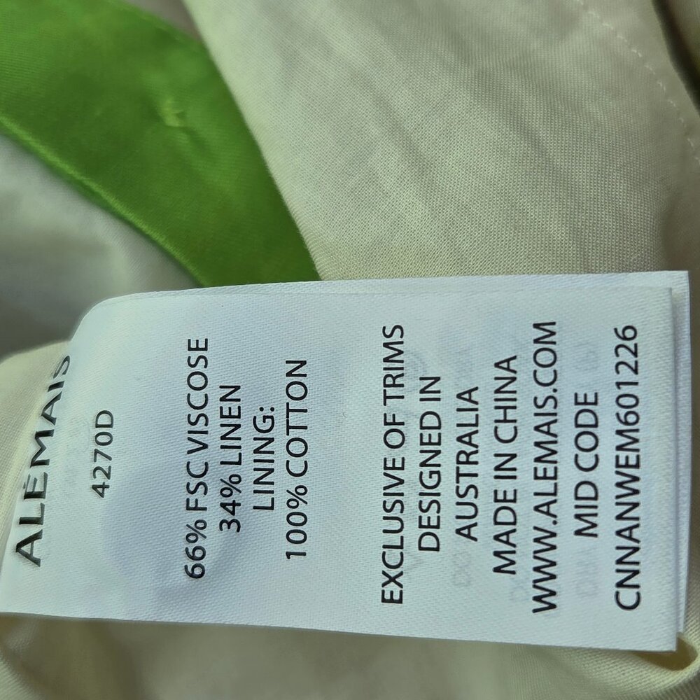 ALEMAIS  Rafaela mini dress   Size US 12/16 AU - Picture 14 of 15